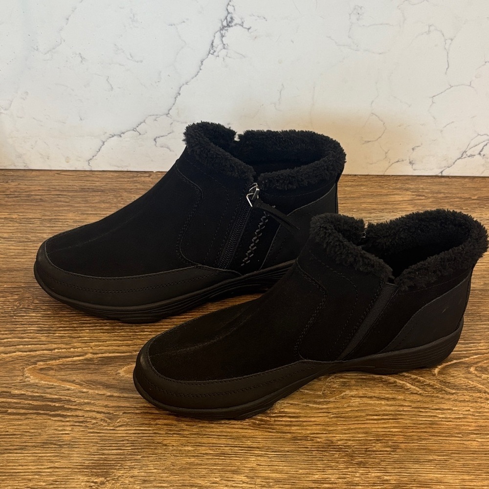 Easy Spirit Black Verry 2 Fur Lined Bootie Women's Size 10 - Picture 7 of 10